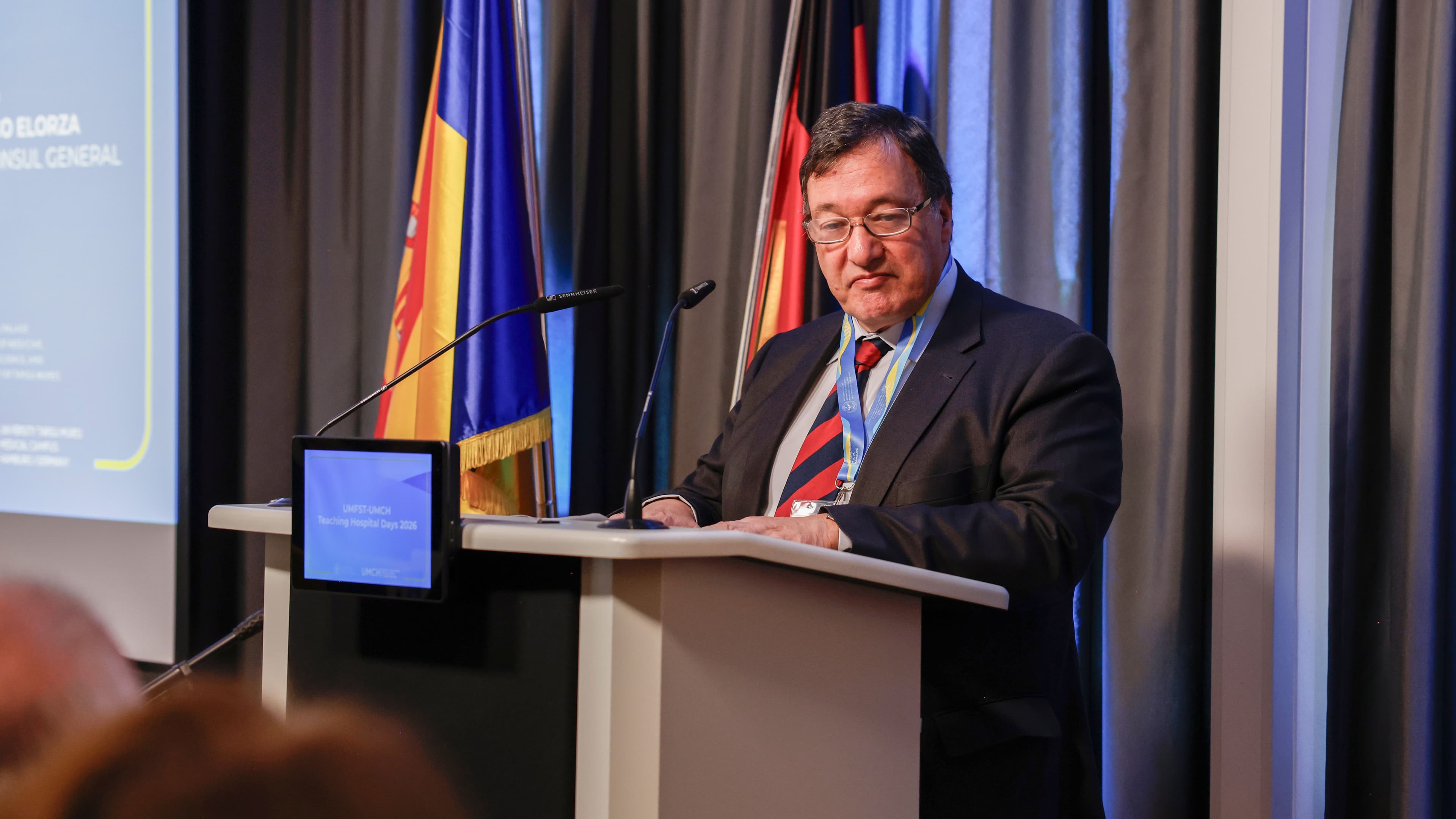 El Cónsul General de España visita UMCH durante los Teaching Hospital Days 2026